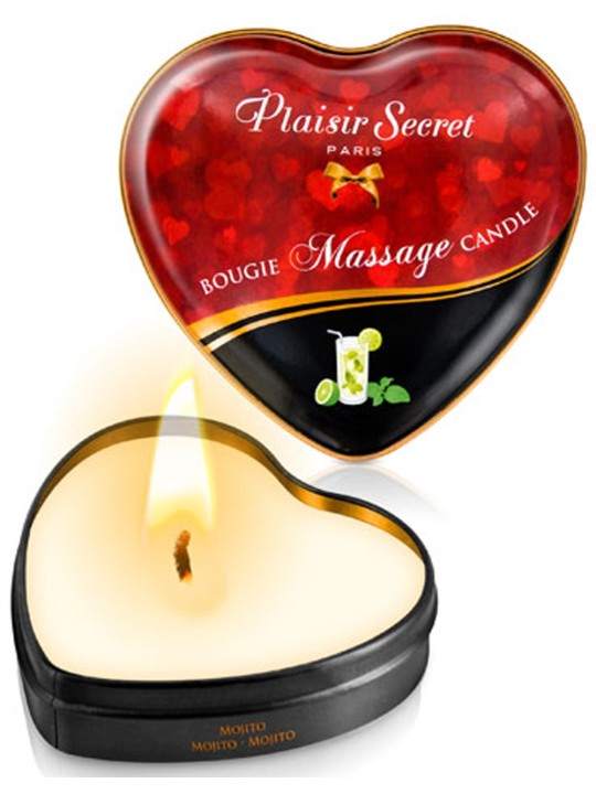 Fournisseur Plaisir Secret : mini bougie massage mojito