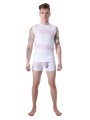 Fournisseur lingerie homme dropshipping : t-shirt débardeur blanc