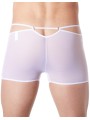 Fournisseur lingerie homme : boxer blanc avec ornements