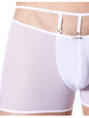 Fournisseur lingerie homme : boxer blanc avec ornements