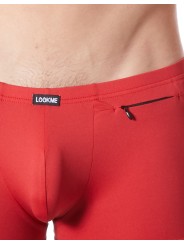 Fournisseur sous vêtement homme : boxer rouge bandes résille