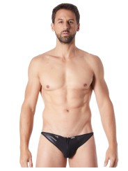 Grossiste Look Me dropshipping : slip brief noir fermeture éclair