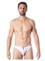 Grossiste Look Me dropshipping : slip brief blanc fermeture éclair