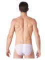 Grossiste Look Me dropshipping : slip brief blanc fermeture éclair