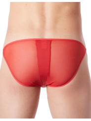 Fournisseur Look Me dropshipping : slip brief rouge fermeture éclair