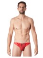 Fournisseur Look Me dropshipping : slip brief rouge fermeture éclair