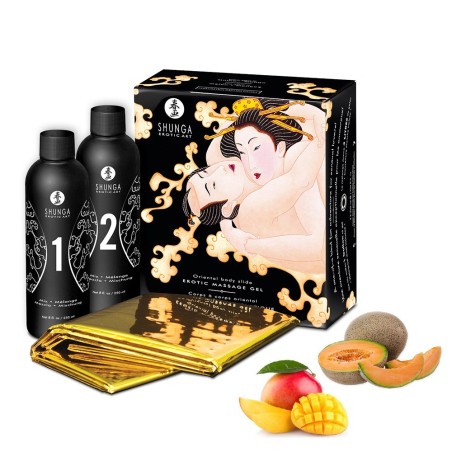 Grossiste Shunga : massage oriental melon mangue