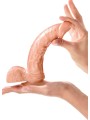 Grossiste Real Body : grand gode veiné testicules 23cm