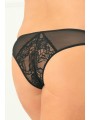 Grossiste lingerie dropshipping : tanga ouvert noir grande taille