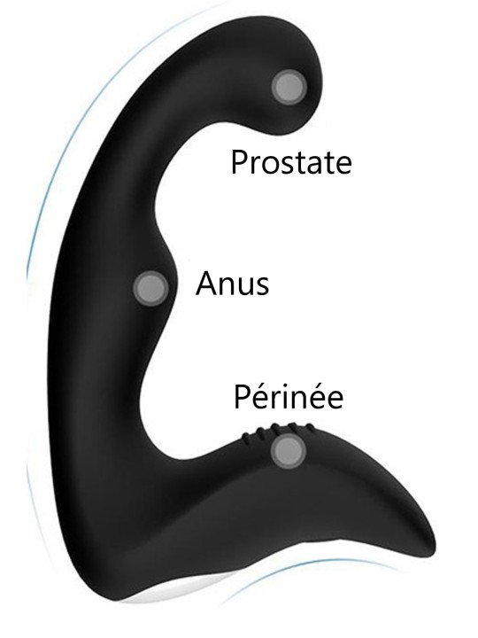 Grossiste Canvor Plug anal et stimulateur de prostate USB