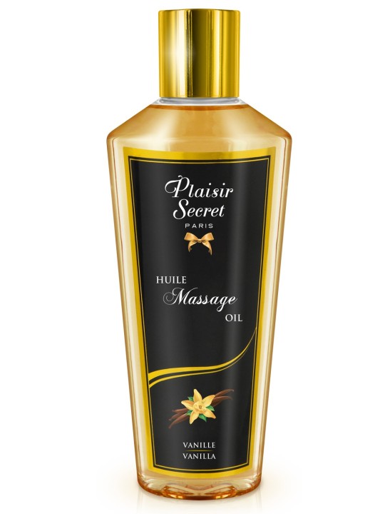 Fournisseur Plaisir Secret : huile de massage sèche vanille