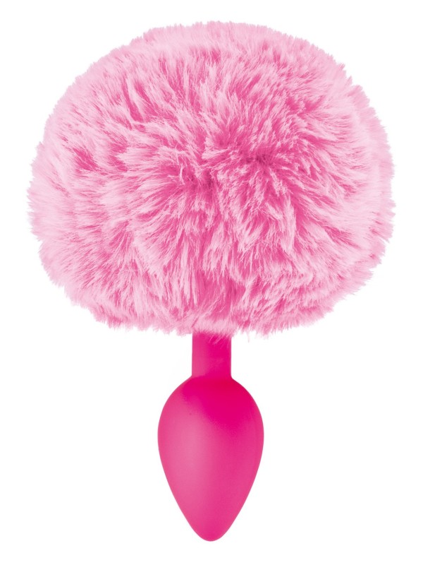 Grossiste sextoys : plug rose pompon