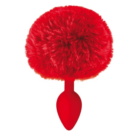 Fournisseur sextoys : plug rouge pompon