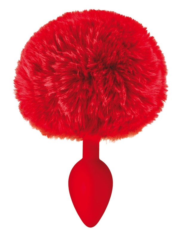 Fournisseur sextoys : plug rouge pompon