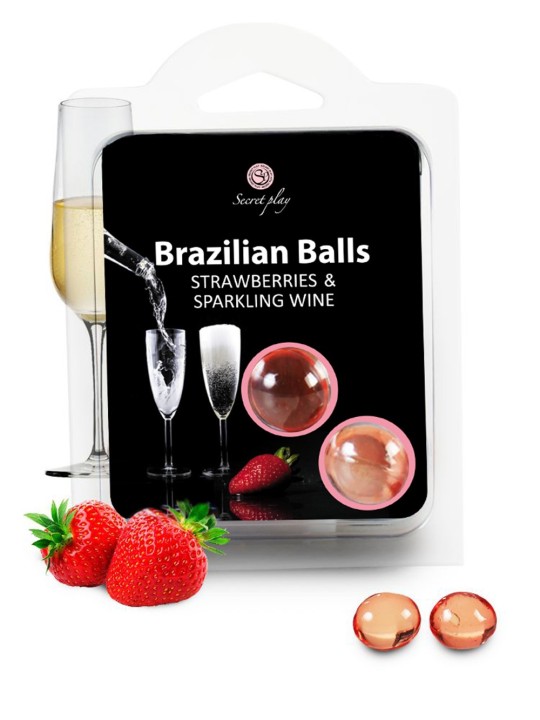 Grossiste Brazilian Balls à la fraise vin pétillant