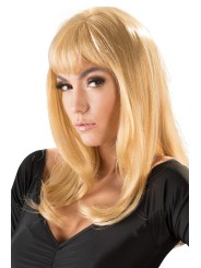 Grossiste perruques : perruque blonde mi-longue