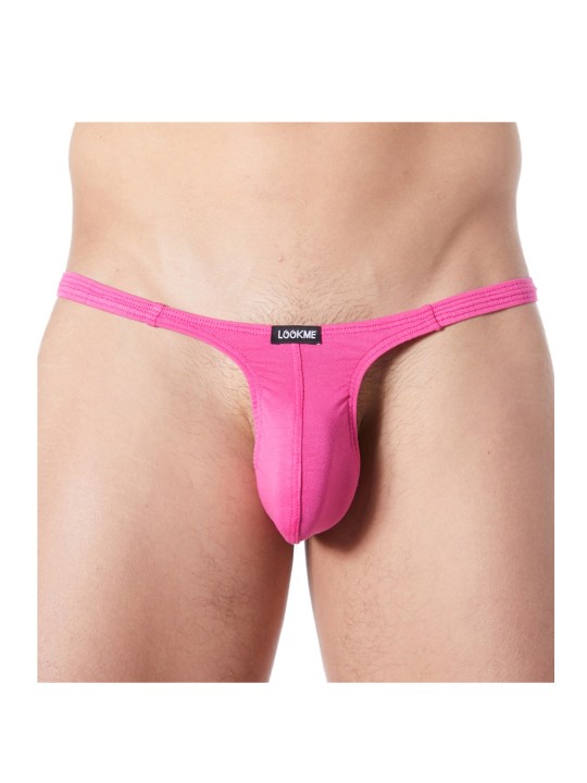 Grossiste string rose homme Look Me