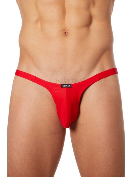 Grossiste lingerie homme : string rouge