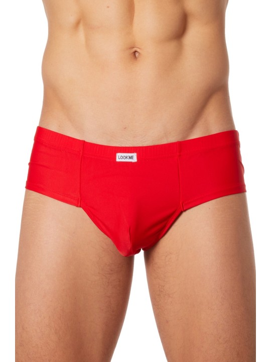 Grossiste lingerie homme : mini boxer rouge