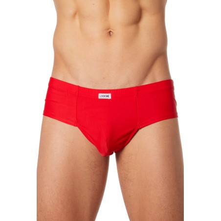 Grossiste lingerie homme : mini boxer rouge