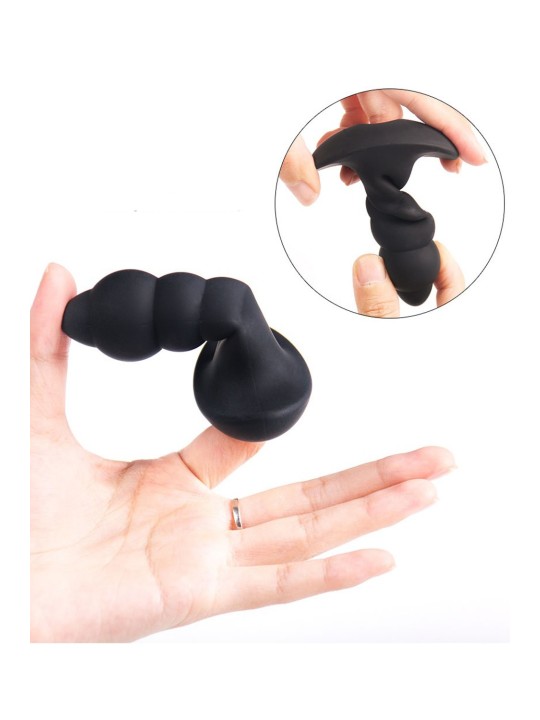 Grossiste sextoys : plus anal ondulé vibrant