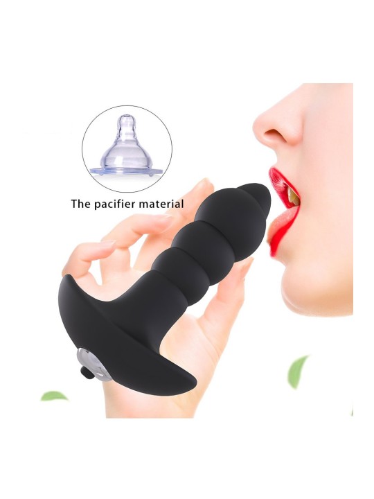 Grossiste sextoys : plus anal ondulé vibrant