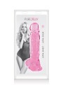 Grossiste sextoys : gode jelly rose 22cm