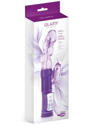 Grossiste vibromasseur rabbit violet double moteur