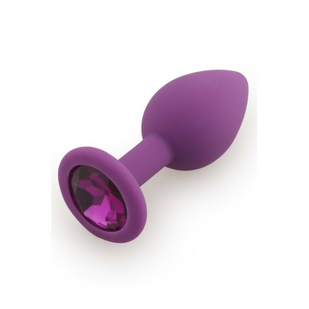 Fournisseur dropshipping de plug large violet avec bijou