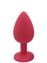 Grossiste dropshipping de plug rouge avec bijou cristal