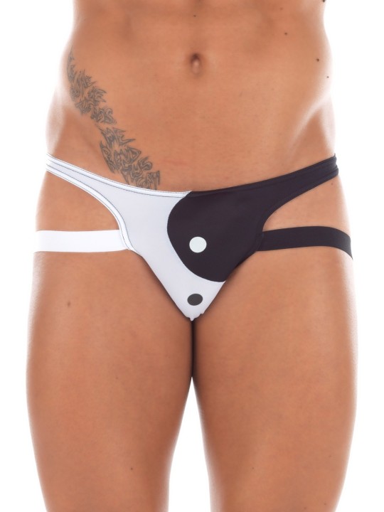 Grossiste dropshipping Jock strap blanc noir sexy et tendance pour homme