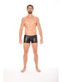 Fournisseur dropshipping boxer noir en simili cuir dans un tissu souple et confortable