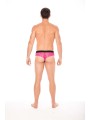 Fournisseur dropshipping string magenta dentelle douce et délicate pour homme