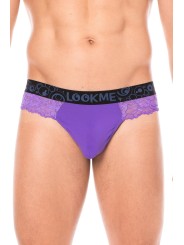 Fournisseur dropshipping string violet dentelle douce et délicate pour homme