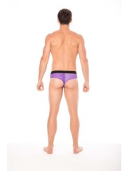 Fournisseur dropshipping string violet dentelle douce et délicate pour homme