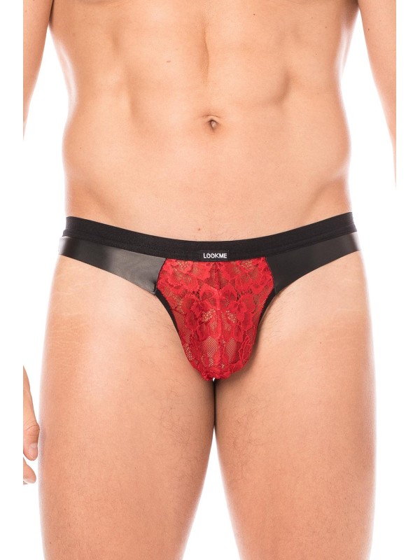 Fournisseur dropshipping jock dentelle rouge très sensuel pour homme