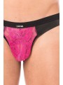 Fournisseur dropshipping jock dentelle magenta très sensuel pour homme