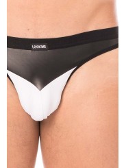 Fournisseur dropshipping jock blanc avec tissu opaque confortable et simili cuir.