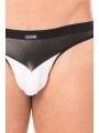 Fournisseur dropshipping jock blanc avec tissu opaque confortable et simili cuir.