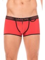 Fournisseur dropshipping Mini Pants rouge avec ceinture élastique et fermeture éclair pour homme