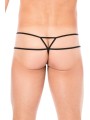 Fournisseur dropshipping Mini String sexy rouge pour homme avec poche en forme de goutte