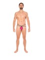 Fournisseur dropshipping Mini String sexy magenta pour homme avec poche en forme de goutte