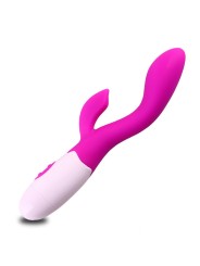 Fournisseur en dropshipping en vibromasseur rabbit rose 30 modes de vibration avec ergot tête plate.