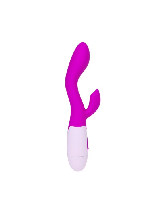 Fournisseur en dropshipping en vibromasseur rabbit rose 30 modes de vibration avec ergot tête plate.