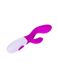 Fournisseur en dropshipping en vibromasseur rabbit rose 30 modes de vibration avec ergot tête plate.