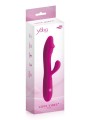 Grossiste dropshipping Yoba, vibromasseur rabbit rose 10 programmes rechargeable usb