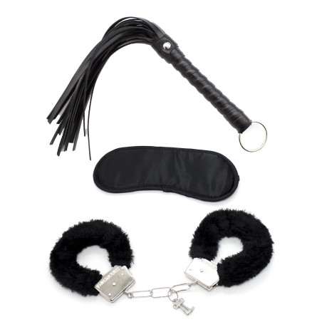 Kit de soumission de votre distributeur Dreamy Fetish en dropshipping, composé de 3 accessoires pour des soirées bondage