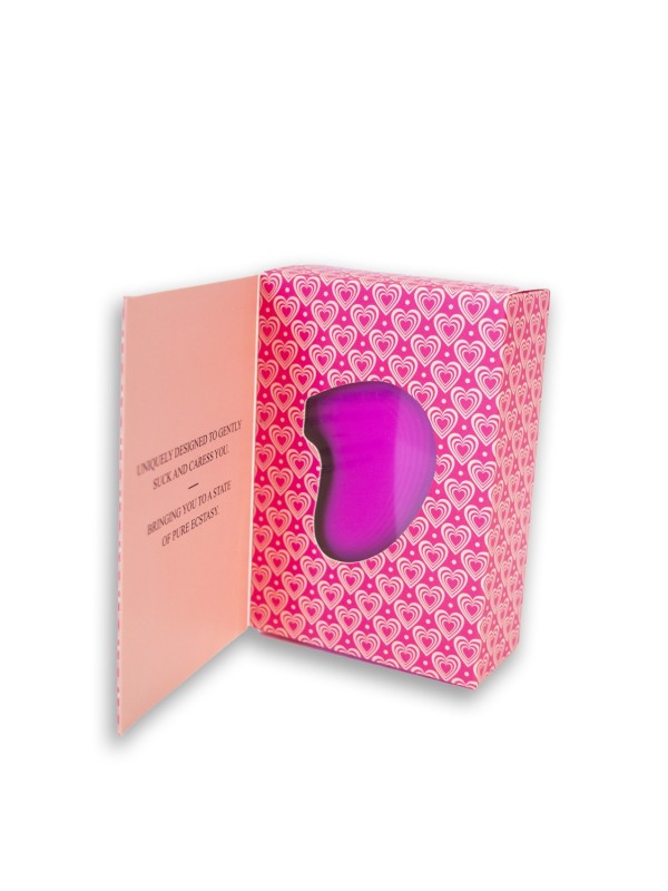 Vibromasseur Stimulateur fuschia, sans friction par ondes air pulsé de chez votre distributeur en dropshipping de sex toys