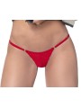 Distributeur en string dentelle rouge de la marque Mapalé, string sexy et minimaliste