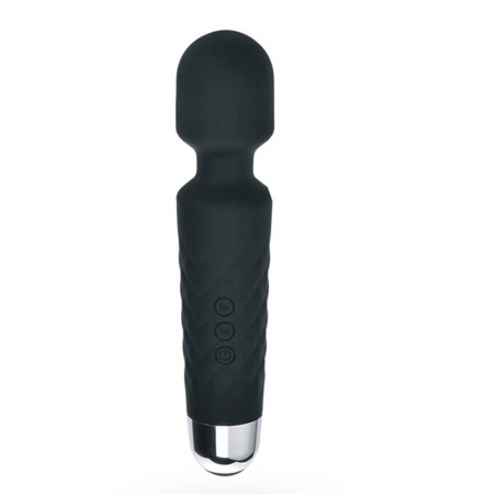 Distributeur de vibromasseur noir avec 20 vibrations en vente en dropshipping.